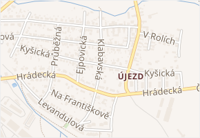 Klabavská v obci Plzeň - mapa ulice