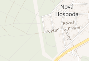Konečná v obci Plzeň - mapa ulice
