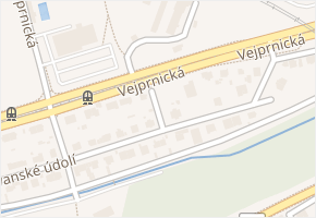 Kosmova v obci Plzeň - mapa ulice