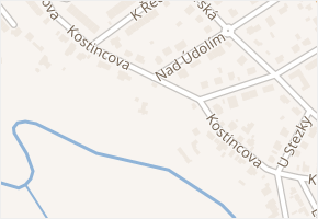 Kostincova v obci Plzeň - mapa ulice