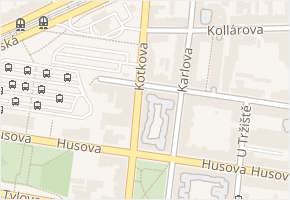 Kotkova v obci Plzeň - mapa ulice