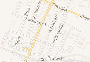 Kozolupská v obci Plzeň - mapa ulice