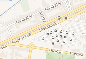 Krátká v obci Plzeň - mapa ulice