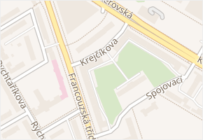 Krejčíkova v obci Plzeň - mapa ulice