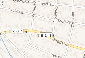 Kyšická v obci Plzeň - mapa ulice