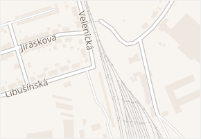 Libušínská v obci Plzeň - mapa ulice