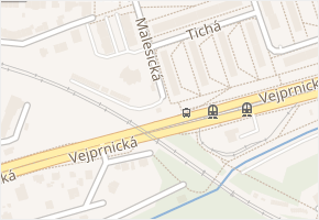 Malesická v obci Plzeň - mapa ulice