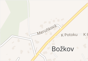 Meruňková v obci Plzeň - mapa ulice