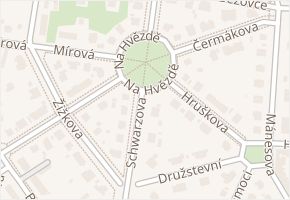Na Hvězdě v obci Plzeň - mapa ulice