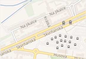 Na Jíkalce v obci Plzeň - mapa ulice
