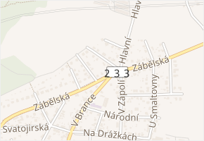 Na Rozcestí v obci Plzeň - mapa ulice