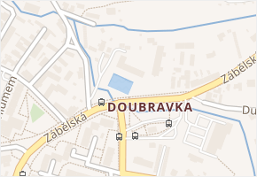 Na Rybníčku v obci Plzeň - mapa ulice