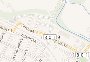 Na Špitálkách v obci Plzeň - mapa ulice