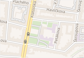 náměstí T. G. Masaryka v obci Plzeň - mapa ulice