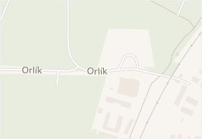 Orlík v obci Plzeň - mapa ulice