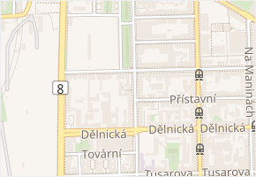 Osadní v obci Plzeň - mapa ulice