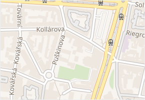 Palackého v obci Plzeň - mapa ulice