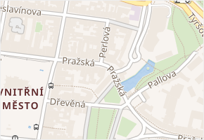 Perlová v obci Plzeň - mapa ulice