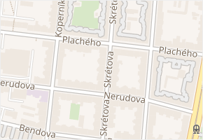 Plachého v obci Plzeň - mapa ulice