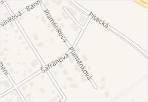 Plaménková v obci Plzeň - mapa ulice