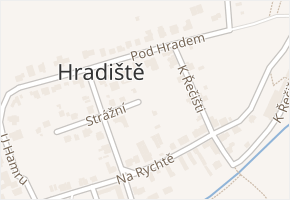 Pod Hradem v obci Plzeň - mapa ulice