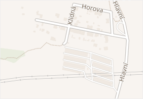 Pod Kruhovkou v obci Plzeň - mapa ulice