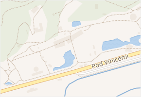 Pod Vinicemi v obci Plzeň - mapa ulice