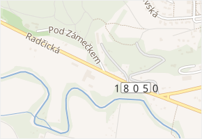 Pod Zámečkem v obci Plzeň - mapa ulice