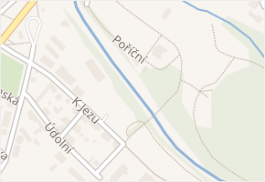 Poříční v obci Plzeň - mapa ulice
