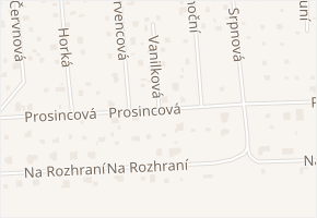Prosincová v obci Plzeň - mapa ulice
