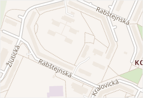 Rabštejnská v obci Plzeň - mapa ulice