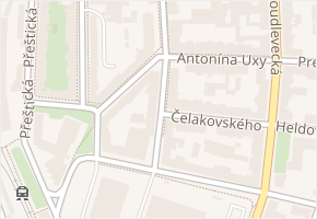 Radobyčická v obci Plzeň - mapa ulice