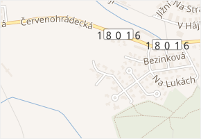 Rybízová v obci Plzeň - mapa ulice