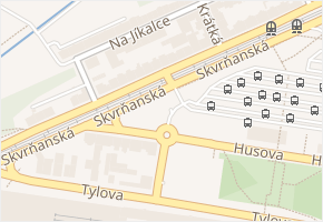 Skvrňanská v obci Plzeň - mapa ulice