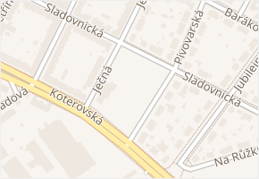 Sladovnická v obci Plzeň - mapa ulice