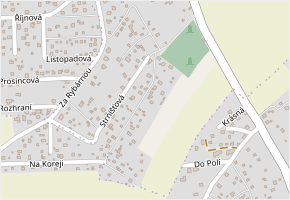 Slámová v obci Plzeň - mapa ulice