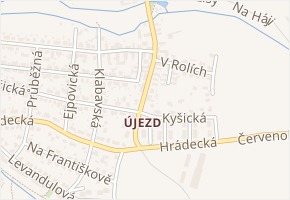 Staroveská v obci Plzeň - mapa ulice