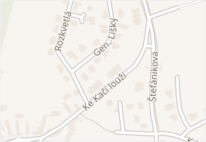 Štefánikova v obci Plzeň - mapa ulice