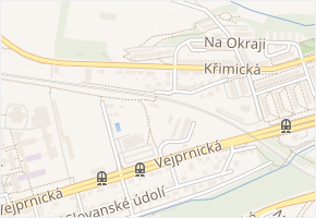 Stříbrská v obci Plzeň - mapa ulice