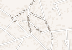 Studniční v obci Plzeň - mapa ulice