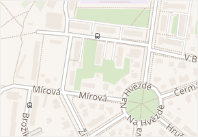 Tomanova v obci Plzeň - mapa ulice