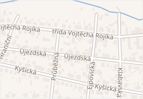 třída Vojtěcha Rojíka v obci Plzeň - mapa ulice