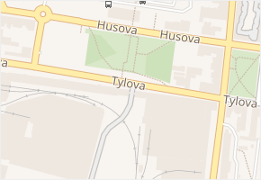 Tylova v obci Plzeň - mapa ulice