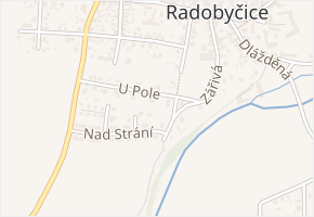 U Pole v obci Plzeň - mapa ulice