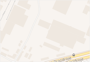 U Prazdroje v obci Plzeň - mapa ulice