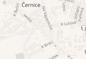 U Školy v obci Plzeň - mapa ulice