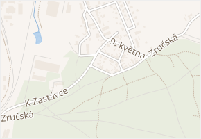 U Studny v obci Plzeň - mapa ulice