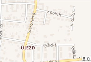 V Koutě v obci Plzeň - mapa ulice