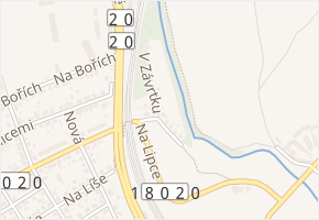 V Závrtku v obci Plzeň - mapa ulice