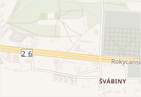 Vavřínová v obci Plzeň - mapa ulice